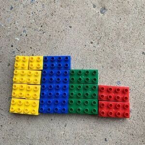 19 Big Mega Bloks Fit Lego Duplo